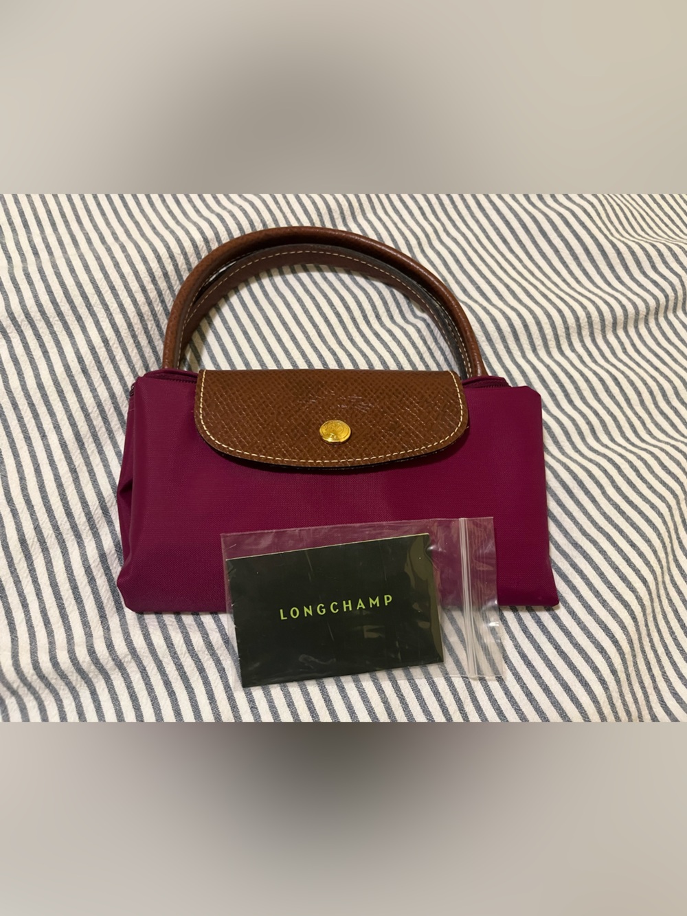 Longchamp Le Pliage S in Dahlia